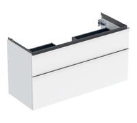 Meuble sous lavabo 120 cm 1 cuve Geberit iCon 2 tiroirs poignée Chrome - GEBERIT 502.306.01.2