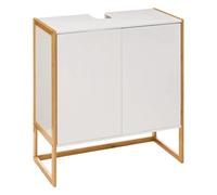 Meuble Sous Lavabo 2 Portes Natureo 80cm Blanc