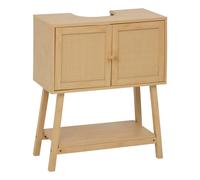 Meuble Sous Lavabo Cane 80cm Naturel