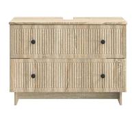 Meuble sous Lavabo de Salle de Bain EDE - vidaXL - Chêne Sonoma - 82x41x59cm - bois d’ingénierie - Résistant à l’humidité 578852