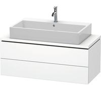 Meuble sous-lavabo Duravit L-Cube pour console, Compact, suspendu, 2 tiroirs, 1020x400x477mm, LC580908484