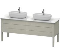 Duravit Luv Duravit LU9567B6060 178,3x57x74,3cm, soie taupe mat, 2 tiroirs, 2 tiroirs, debout