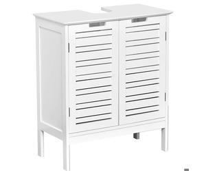 Meuble Sous Lavabo Mdf 2 Portes/1 Etagere Interieure - Miami - TENDANCE