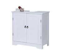 Relaxdays Meuble sous-lavabo avec étagère