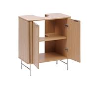 Meuble sous-lavabo salle de bas 2 portes - Longueur 70 x largeur 40 x Hauteur 80 cm - -