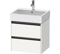 Duravit Ketho.2 bâti-support de lavabo suspendu, 2 tiroirs, 584x440x460mm, pour Vero Air 235060, K25275018180000