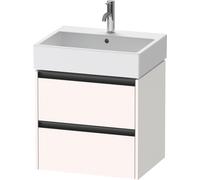Duravit Ketho.2 bâti-support de lavabo suspendu, 2 tiroirs, 584x440x460mm, pour Vero Air 235060, K25275084840000