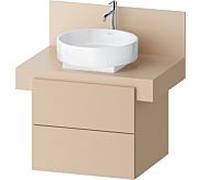 Duravit Meuble sous-lavabo Balcoon suspendu avec console Tip-on 570x600x534 mm BA50120JEIE0000