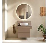 Duravit Balcoon Meuble sous-lavabo avec console, suspendu, rectangulaire, technique Tip-on, 570x600x534mm, BA50120JFIF0000, Couleur: Ombrelle