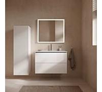 Meuble sous-vasque Duravit L-Cube LC624101818 suspendu, 82 x 55,5 x 48,1 cm, 2 tiroirs, blanc mat