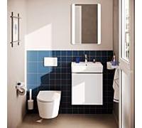 Meuble sous-vasque Hansgrohe Xilesa E 54247700 480 x 380 mm, 1 tiroir, compatible avec lave-mains , blanc mat