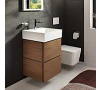 Meuble sous-vasque Hansgrohe Xilesa E 54250550 480x470mm, 2 tiroirs, chêne cachemire