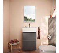 Meuble sous-vasque Hansgrohe Xilesa E 54250760 480x470mm, 2 tiroirs, gris ardoise mat