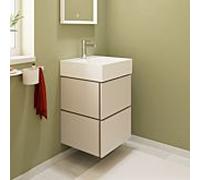 Meuble sous-vasque Hansgrohe Xilesa E 54250780 480x470mm, 2 tiroirs, beige sable mat