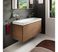 Meuble sous-vasque Hansgrohe Xilesa E 54263550 1180x470mm, 1 tiroir, chêne cachemire