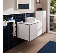 Meuble sous-vasque Hansgrohe Xilesa E 54265700 1 tiroir, 780 x 550 mm, blanc mat