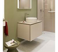 Meuble sous-vasque Hansgrohe Xilesa E 54265780 1 tiroir, 780 x 550 mm, beige sable mat