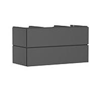 Meuble sous-vasque Hansgrohe Xilesa E 54303760 2 tiroirs sans PushOpen, 1180 x 550 mm, gris ardoise mat