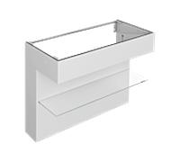 Keuco Edition 11 Art Meuble sous-vasque 32510551200 120x87x49cm, avec étagère, finition satinée, Manhattan