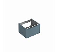 Kludi Icos - Meuble pour lavabo, 60x50x35 mm, 1 tiroir, pétrole mat 50S60O3