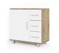 Meuble sous vasque simple Ilias, 60x60.8cm, Sonoma, Vicco 30801