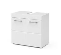 Meuble sous vasque simple Luna, 60x56cm, Blanc, Vicco 38765