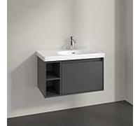 Villeroy & Boch Skyla armoire 77.2x43.9x43.6 cm sous-lavabo suspendu graphite C78700VR