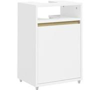 SoBuy Armoire sous-lavabo push-pull blanc 40x36x60 cm BZR222-W