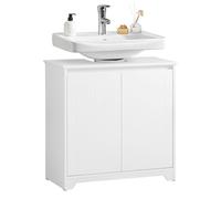 Meuble sous Vasque SoBuy BZR108-II-W Salle de Bain - 60x30x60 - Blanc