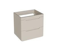 Vente-unique - Meuble sous Vasque Suspendu Coloris Beige - 60 cm - Aruba