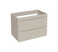 Vente-unique - Meuble sous Vasque Suspendu Coloris Beige - 80 cm - Aruba