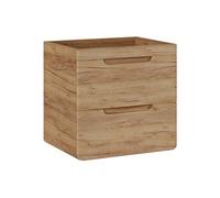 Meuble sous vasque suspendu coloris naturel - 60 cm - ARUBA