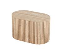 Meuble sous vasque suspendu en teck - 90 cm - TOWARI