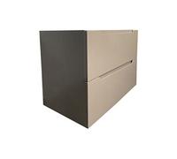 Vente-unique - Meuble sous Vasque Suspendu - Taupe - 80 cm - Stefanie