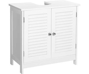 Meuble sous vasque - VASAGLE - Style Nordique scandinave - Blanc Mat - 60 x 30 x 60 cm