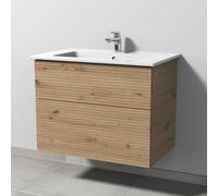 Meuble sous-vasque Venticello de Villeroy & Boch, avec structure Sanipa 3 voies, largeur 80 cm