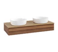 Villeroy & Boch Antao meuble sous vasque 1200x190x500mm L13011HM avec éclairage FK/AP: HM/ 2000