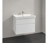 Villeroy & Boch Meuble sous-vasque Collaro C01000MS 2 tiroirs 75,4×44,4×54,6 cm Blanc mat