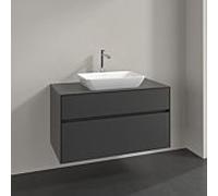 Villeroy & Boch V&B Meuble sous-lavabo Collaro 100x54,8x50cm, WT mi, LED 7,3 W, graph. Quantité:1