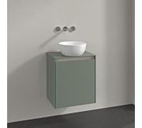 Meuble sous-vasque Villeroy et Boch Collaro C14900AF 50x54,8x38cm, vasque centrale, vert tendre