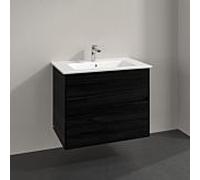 Villeroy & Boch V&B Meuble sous lavabo Collaro 76,1x61x48cm, WT mi, LED 5,5W, bleu Oa Quantité:1