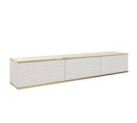 Meuble télé suspendu 3 portes 175 cm - ALBA