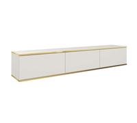 Meuble télé suspendu 3 portes 175 cm - ALBA