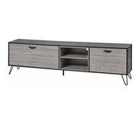 Meuble TV 1 Porte 3 Niches 180cm - ASCA -