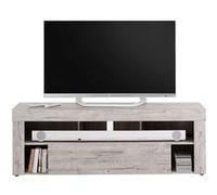Meuble TV 1 Tiroir Design Biotin 150cm Chêne Sable
