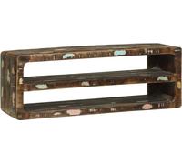 Meuble TV 100 x 32 x 36 cm Bois massif de récupération