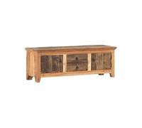 Meuble TV 120x30x40 cm Bois d acacia et de récupération massif