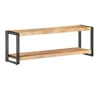 Meuble TV 120x30x40 cm Bois de manguier brut Brun G