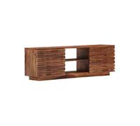 Meuble TV 120x30x40 cm Bois de Sesham solide