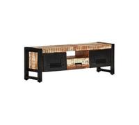 Meuble TV 120x30x40 cm Bois massif de récupération
